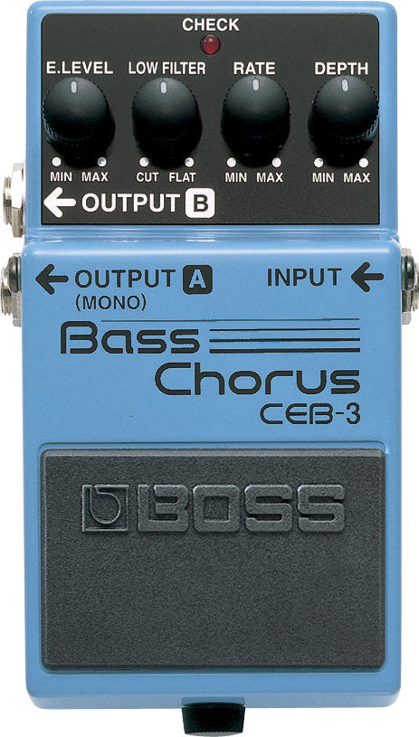 【美品】BOSS Bass Chorus CEB-3 BOSS CEB-3 Bass Chorus Pedal – Roland Store London