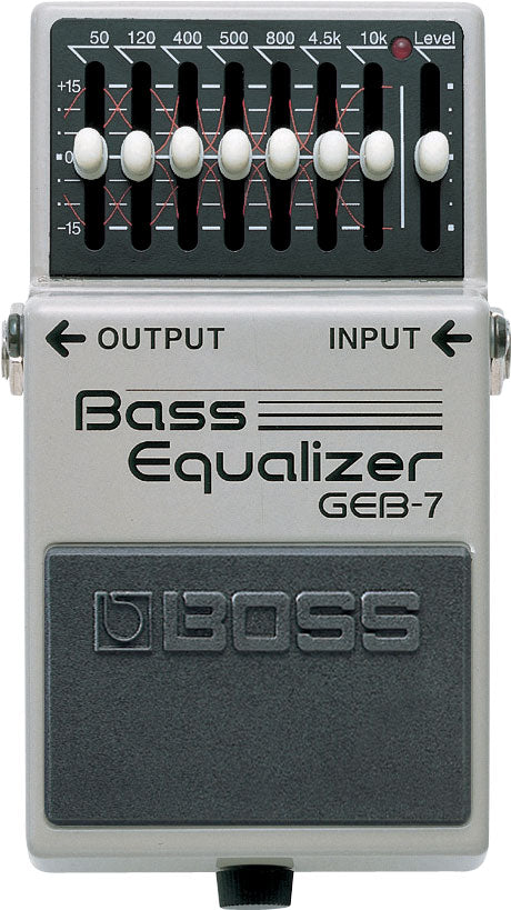 BOSS Bass Equalizer GEB-7　動作確認済　傷アリ BOSS GEB-7 7-Band Bass Equalizer Pedal – Roland Store London