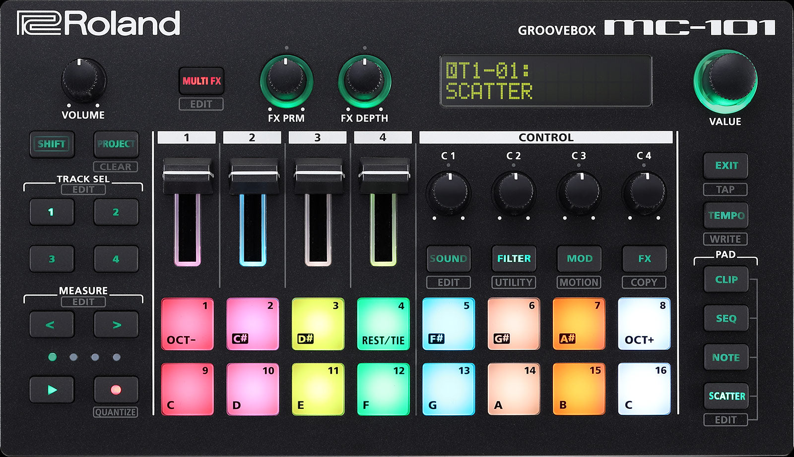 Roland MC-101 Groovebox – Roland Store London
