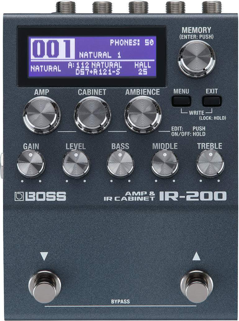 BOSS IR-200 エフェクター BOSS IR-200 Amp Modeller And Cabinet Impulse Response – Roland
