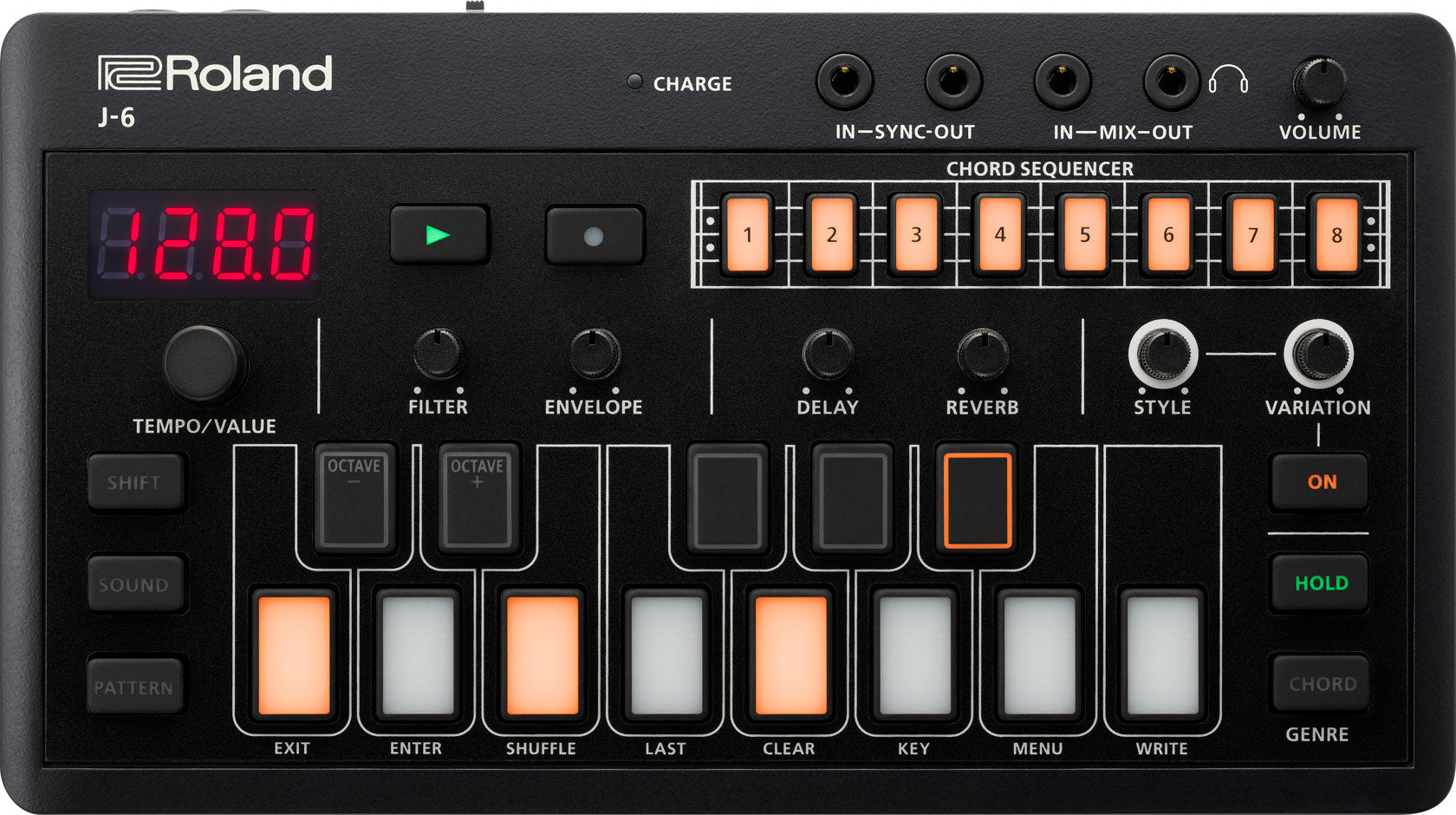 美品、完動品　Roland J-6 chord SYNTHSIZER Roland AIRA COMPACT J-6 CHORD SYNTHESIZER – Theera Music