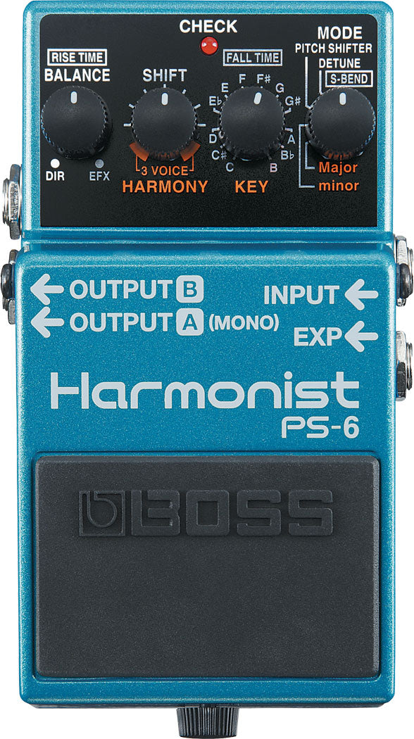 BOSS PS-6 Harmonist with Four Pitch Shift Modes – Roland Store London