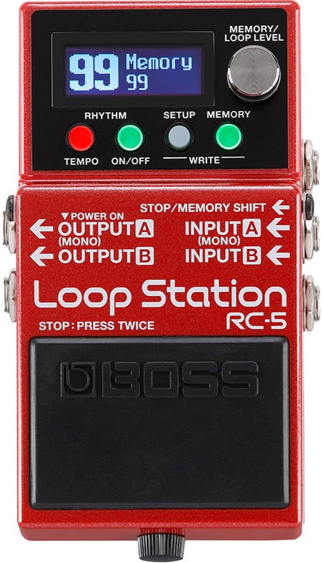 BOSS RC-5 Compact Loop Station Pedal – Roland Store London