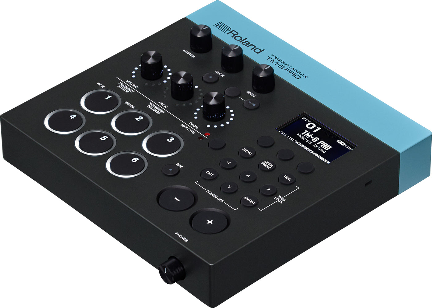 Roland TM-6 PRO Hybrid Trigger Module with 6 Trigger Inputs