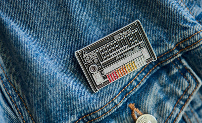 Roland Enamel Pin, Drum Machine, 2025