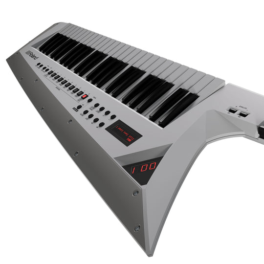 Roland AX-EDGE-W 49 Key Shoulder Worn Synthesizer (White) – Roland