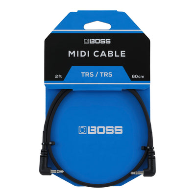 BOSS BCC-2-3535 MIDI Cable, 2ft/60cm TRS/TRS