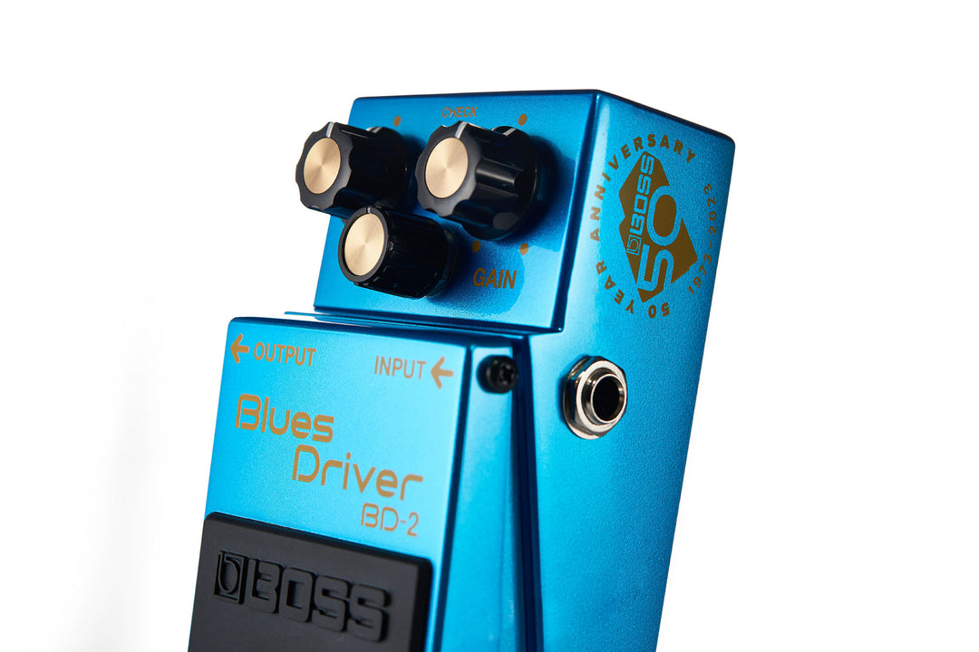 boss bd-2 blues driver pedal review BOSS BD-2-B50A Blues Driver 50th Anniversary Compact Pedal – Roland Store London