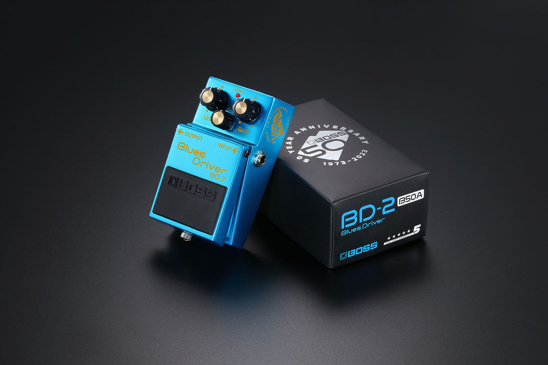 boss blues driver pedal BOSS BD-2-B50A Blues Driver 50th Anniversary Compact Pedal – Roland Store London