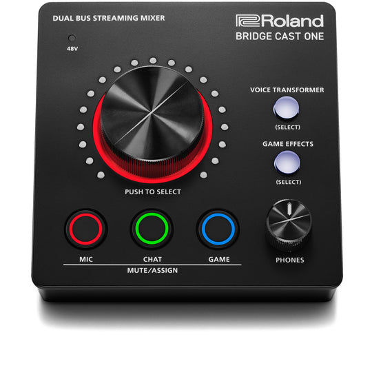 DTM・DAW Roland BRIDGE CAST White Roland BRIDGE CAST Dual-Bus Streaming/Gaming Mixer BRC-WH B&H