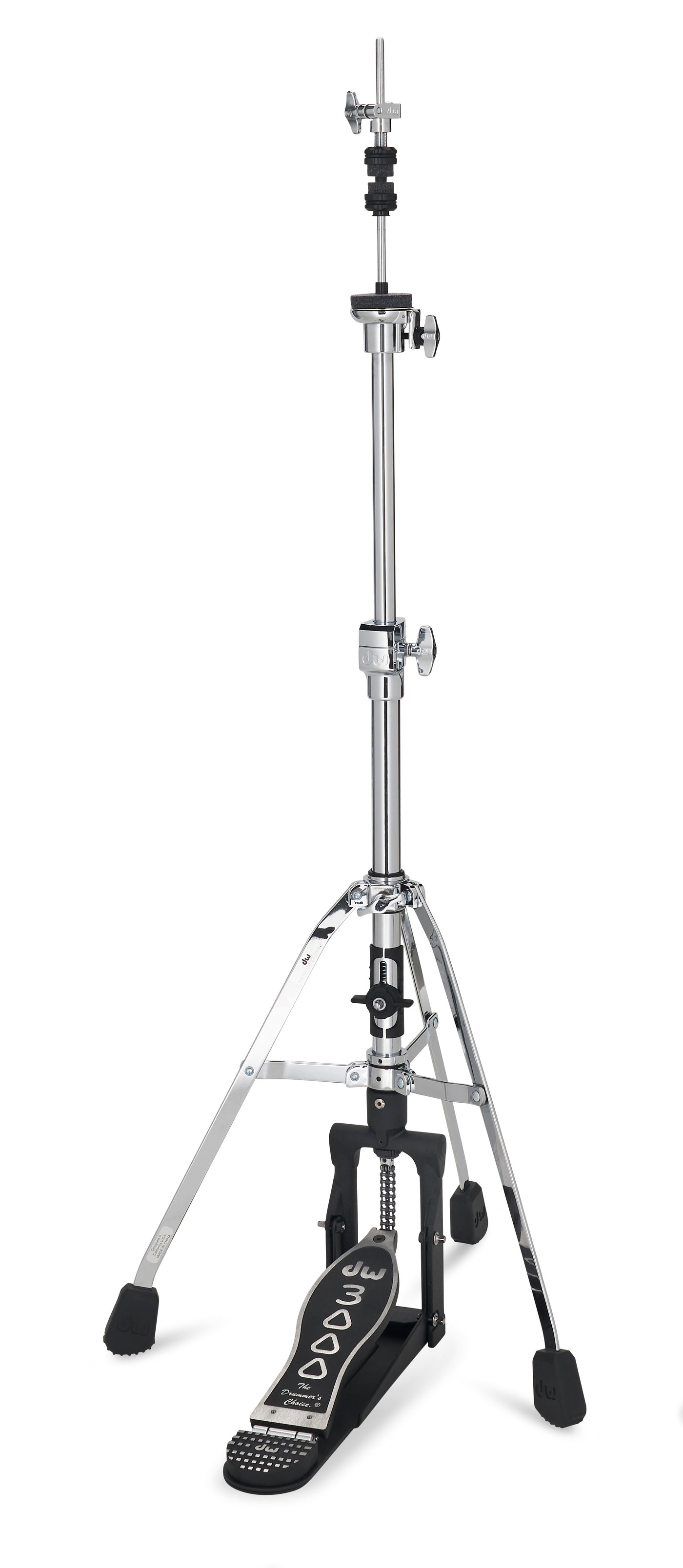 DW Drums 3000 Series Single-Braced 3-Leg Hi-Hat Stand, Chrome