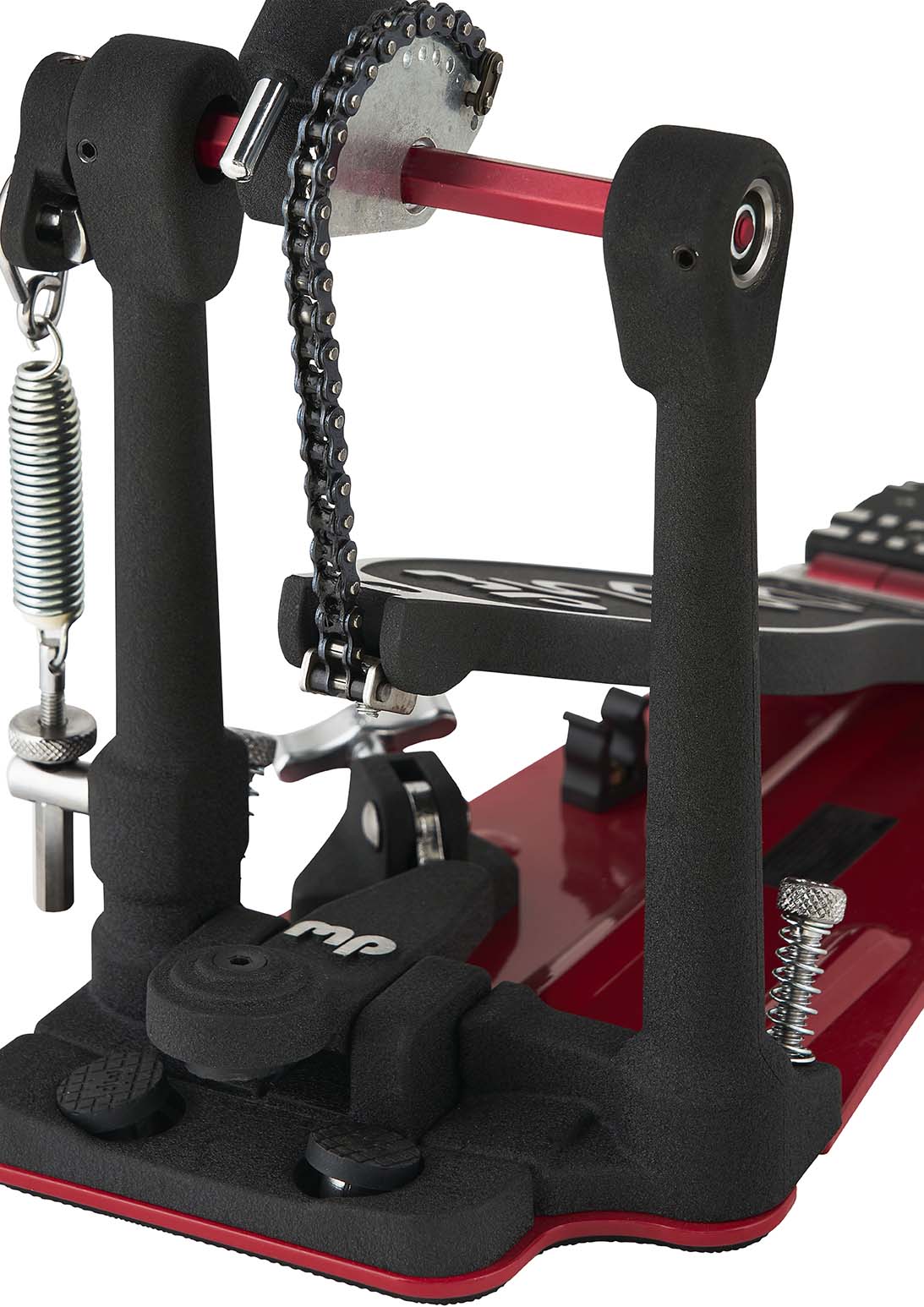 DW Drums 5000 Series Accelerator Single Chain, Narrow Footboard Single Bass Drum Pedal with Bag