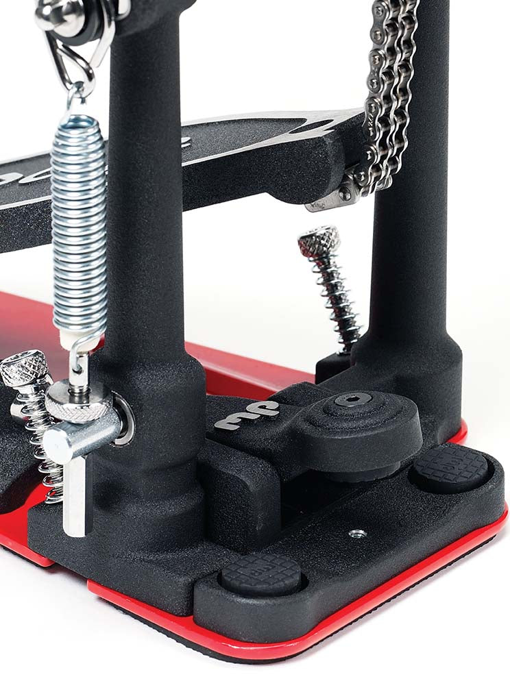 DW Drums 5000 Series Turbo Double Bass Drum Pedal with Bag