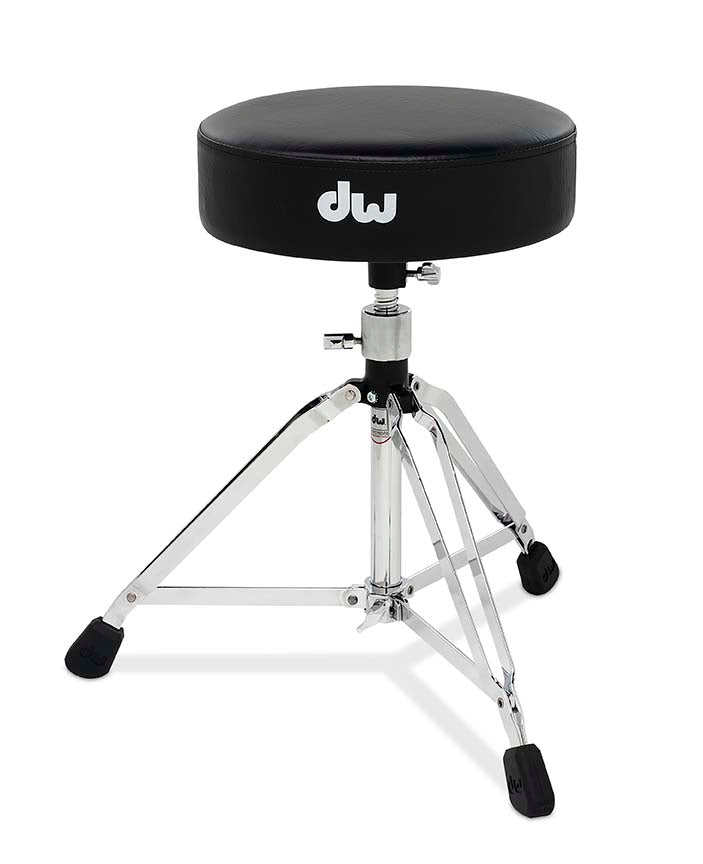 DW Drums 5000 Series Round Top Throne, Chrome