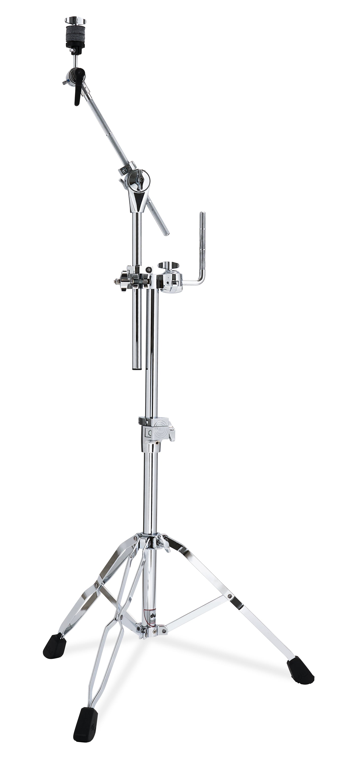 DW Drums 5000 Series Single Tom/Boom Cymbal Combo Stand, Chrome