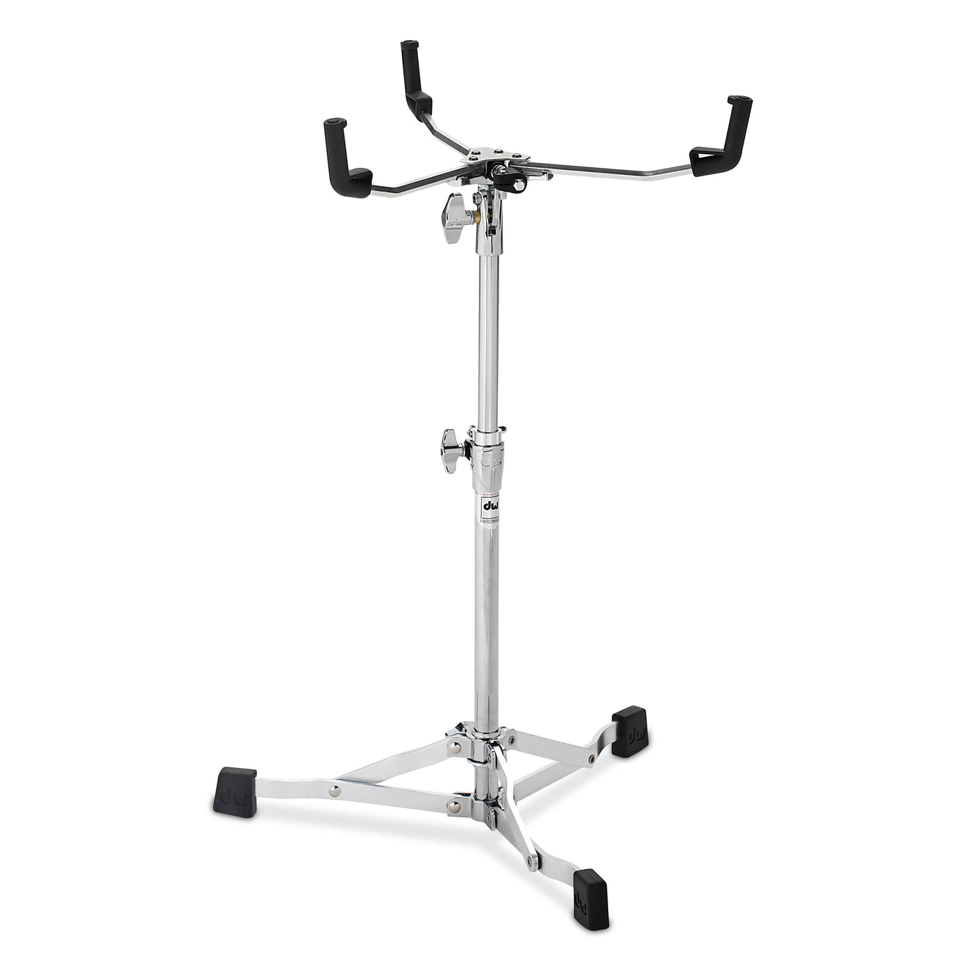 DW Drums 6000 Ultralight Series Flush Base Snare Stand, Chrome