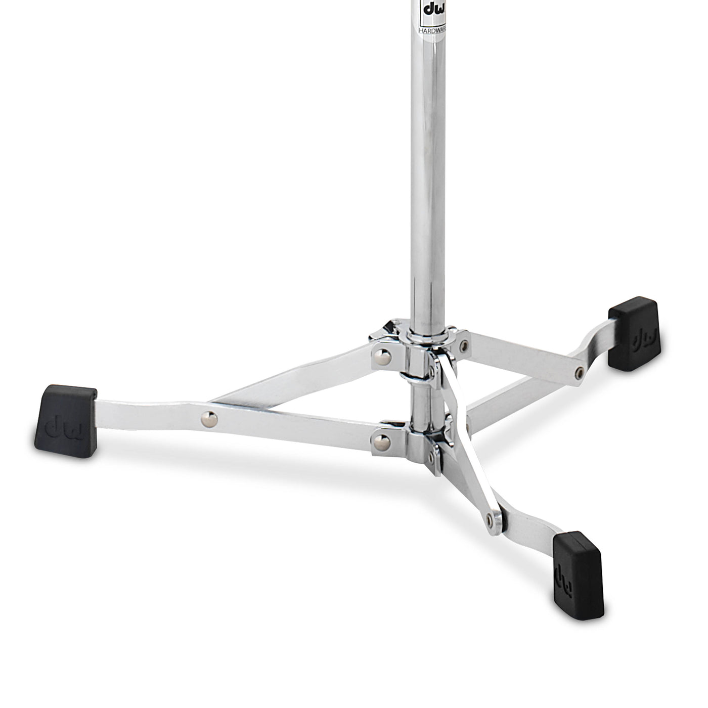 DW Drums 6000 Ultralight Series Flush Base Snare Stand, Chrome