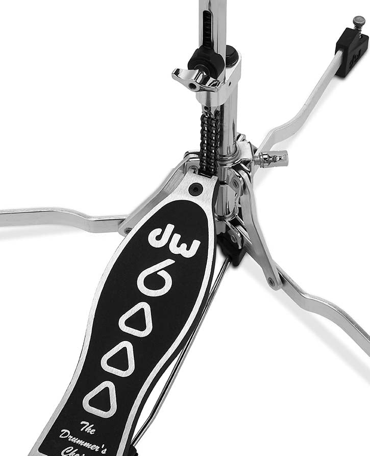 DW Drums 6000 Ultralight Series Flush Base 3-Leg Hi-Hat Stand, Chrome
