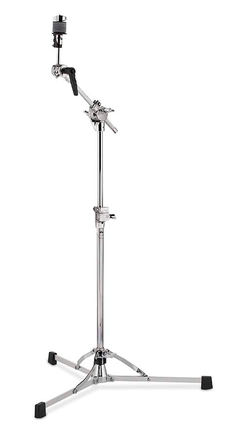 DW Drums 6000 Series Flush Base Convertible Boom/Straight Cymbal Stand, Chrome