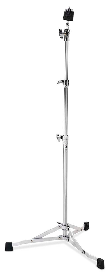 DW Drums 6000 Ultralight Series Flush Base Straight Cymbal Stand, Chrome