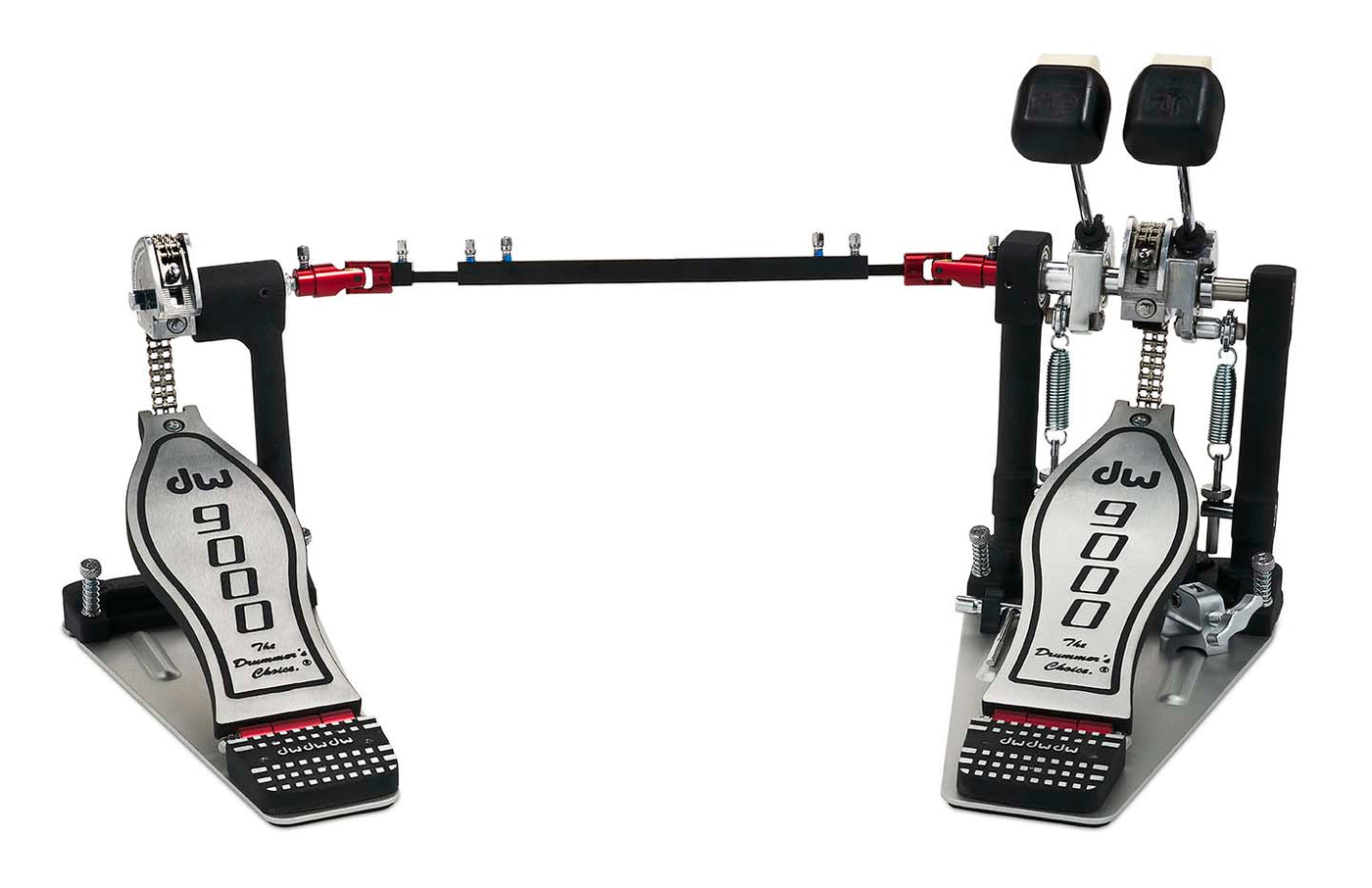 DW Drums 9000 Series Double Bass Drum Pedal with Bag