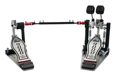 DW Drums 9000 Series Double Bass Drum Pedal with Bag