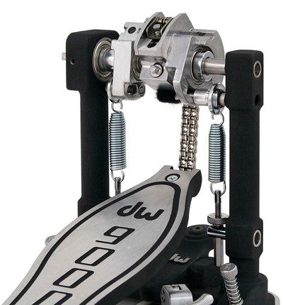 DW Drums 9000 Series Double Bass Drum Pedal with Bag