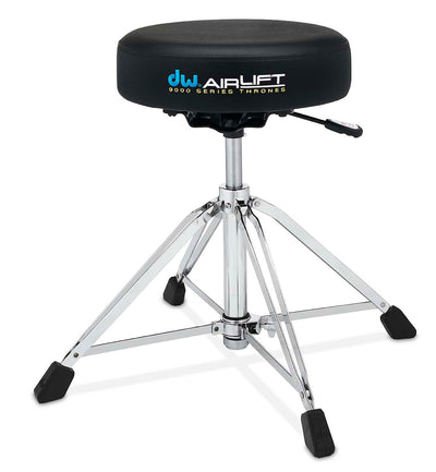 DW Drums 9000 Series Airlift Round Top Throne, Chrome