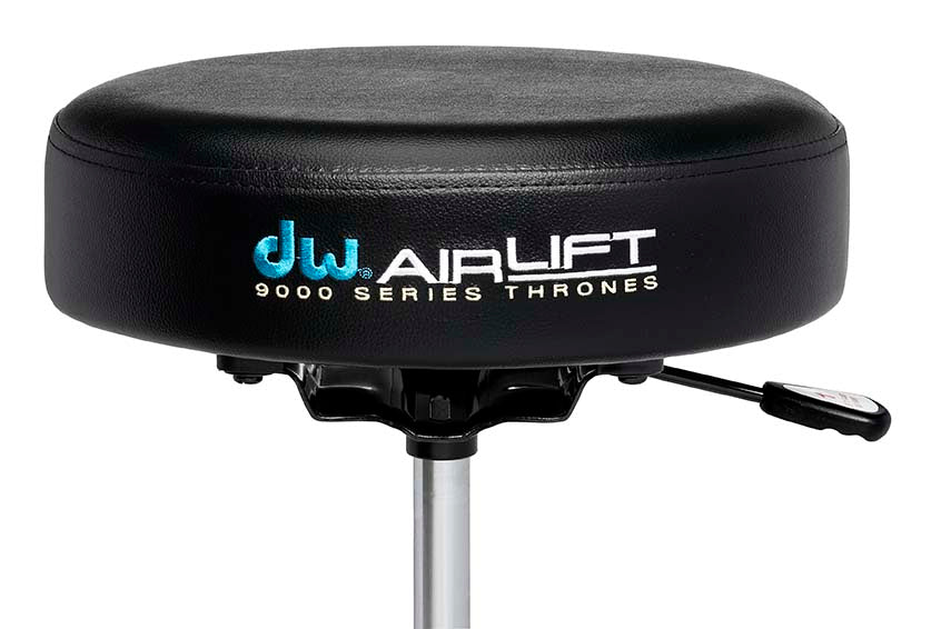 DW Drums 9000 Series Airlift Round Top Throne, Chrome