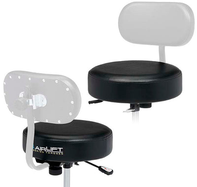 DW Drums 9000 Series 14" Round Top Throne, Chrome