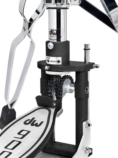 DW Drums 9000 Series XF Extended Footboard 3-Leg Hi-Hat Stand, Chrome