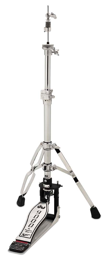 DW Drums 9000 Series XF Extended Footboard 2-Leg Hi-Hat Stand, Chrome