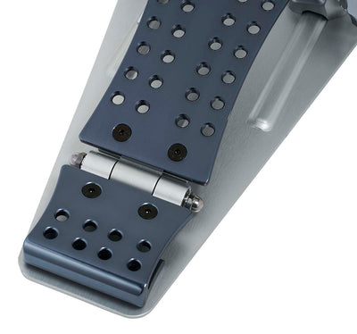 DW Drums MFG Series Machined Direct Drive Double Pedal with Bag, Polished Aluminum