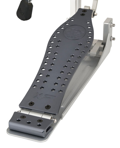 DW Drums MFG Series Machined Direct Drive 2-Legged Hi-Hat Stand with Extended Footboard, Polished Aluminum
