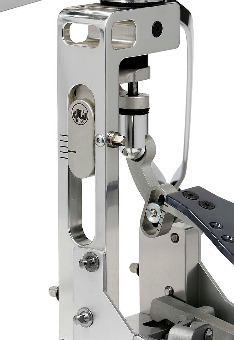 DW Drums MFG Series Machined Direct Drive 2-Leg Hi-Hat Stand, Polished Aluminum