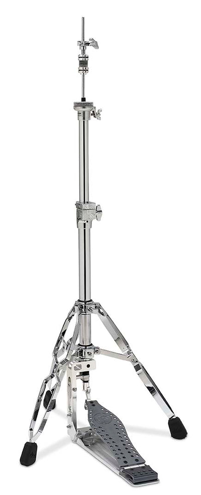 DW Drums MFG Series Machined Direct Drive 3-Leg Hi-Hat Stand, Polished Aluminum