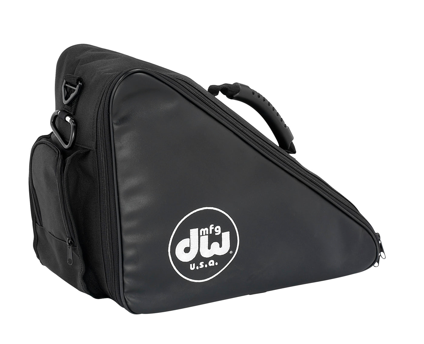 DW Drums MFG Series Machined Direct Drive Single Pedal with Bag, Polished Aluminum