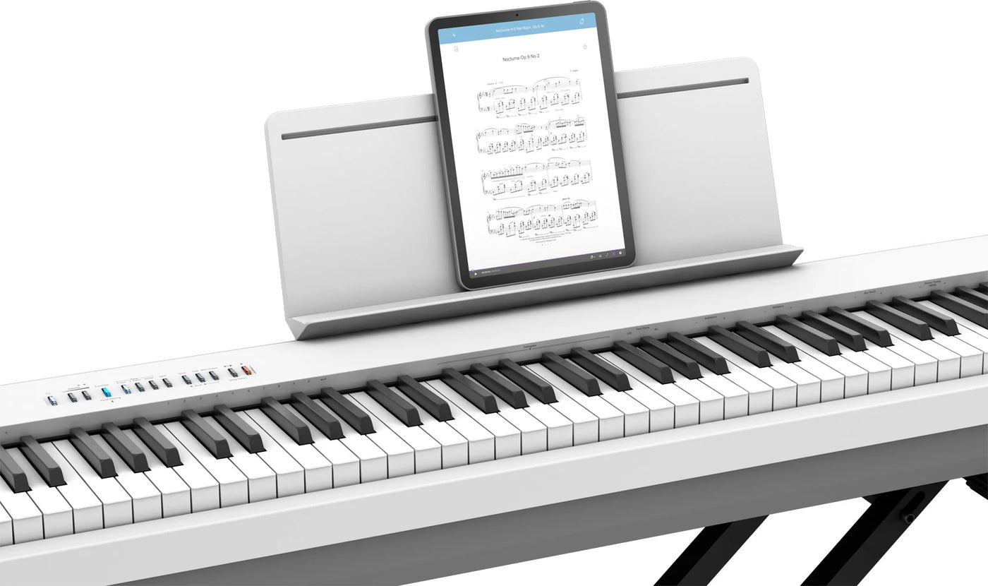 Roland FP-30X-WH Digital Piano (White) with KSC-70 & KPD-70 Home Stand