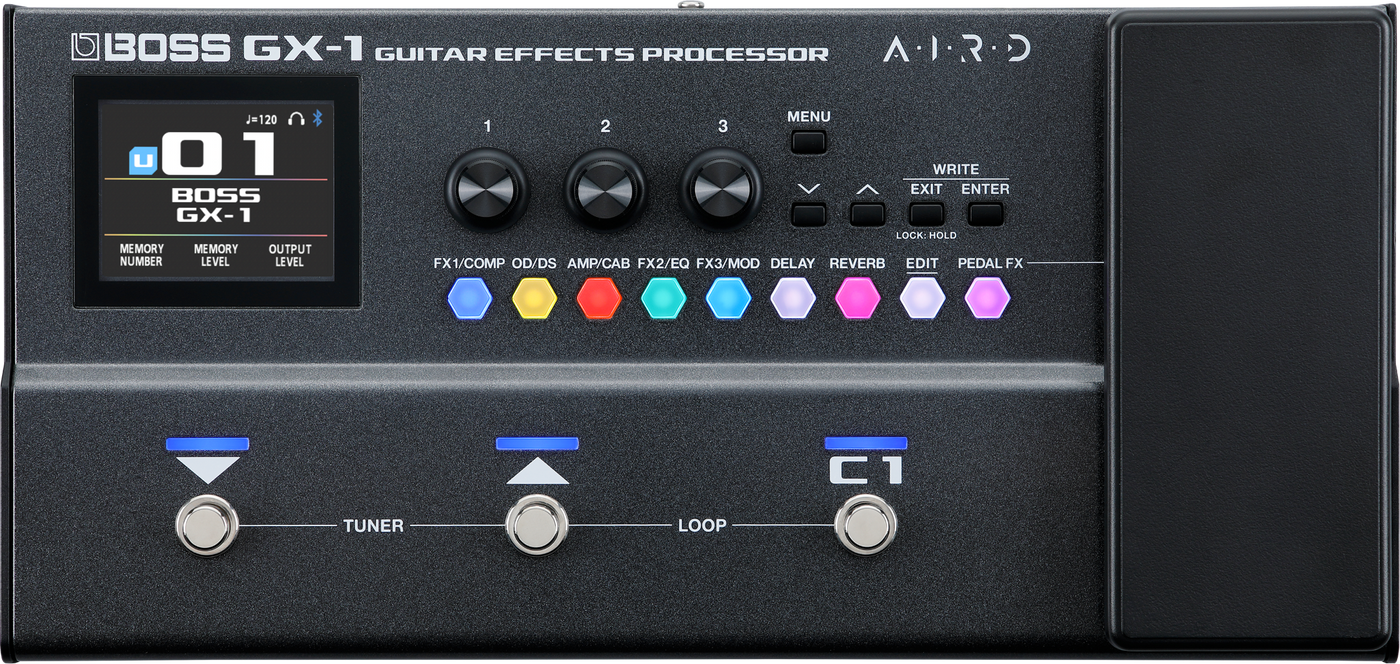 BOSS GX-1 Guitar Multi Effects Processor – Roland Store London