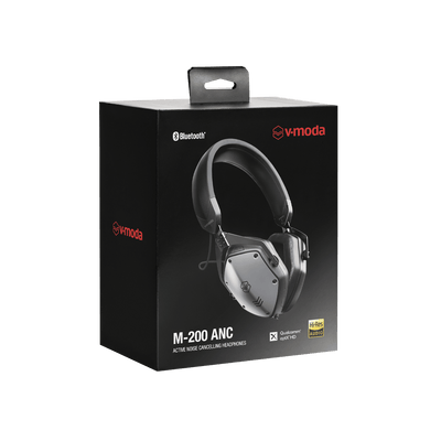V-Moda M-200-ANC Bluetooth Headphones with ANC with Exoskeleton Case