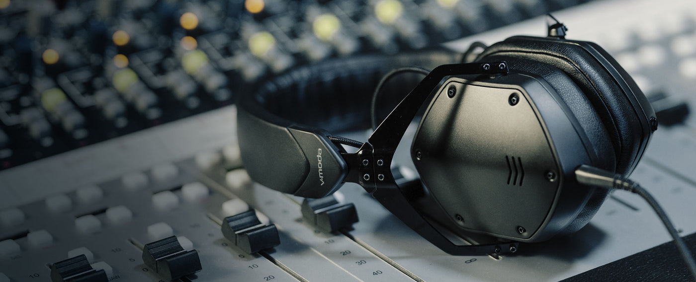 V-MODA M-200-BK Professional Studio Headphones