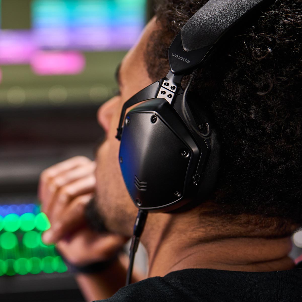 V-MODA M-200-BK Professional Studio Headphones