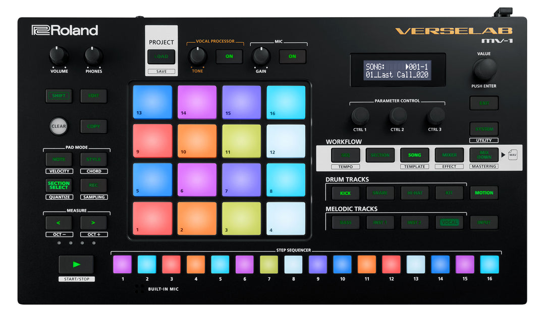 DJ機材 Roland mv-1 VERSELAB MV-1 Roland MV-1 Verselab - Song Production Studio – Roland Store London