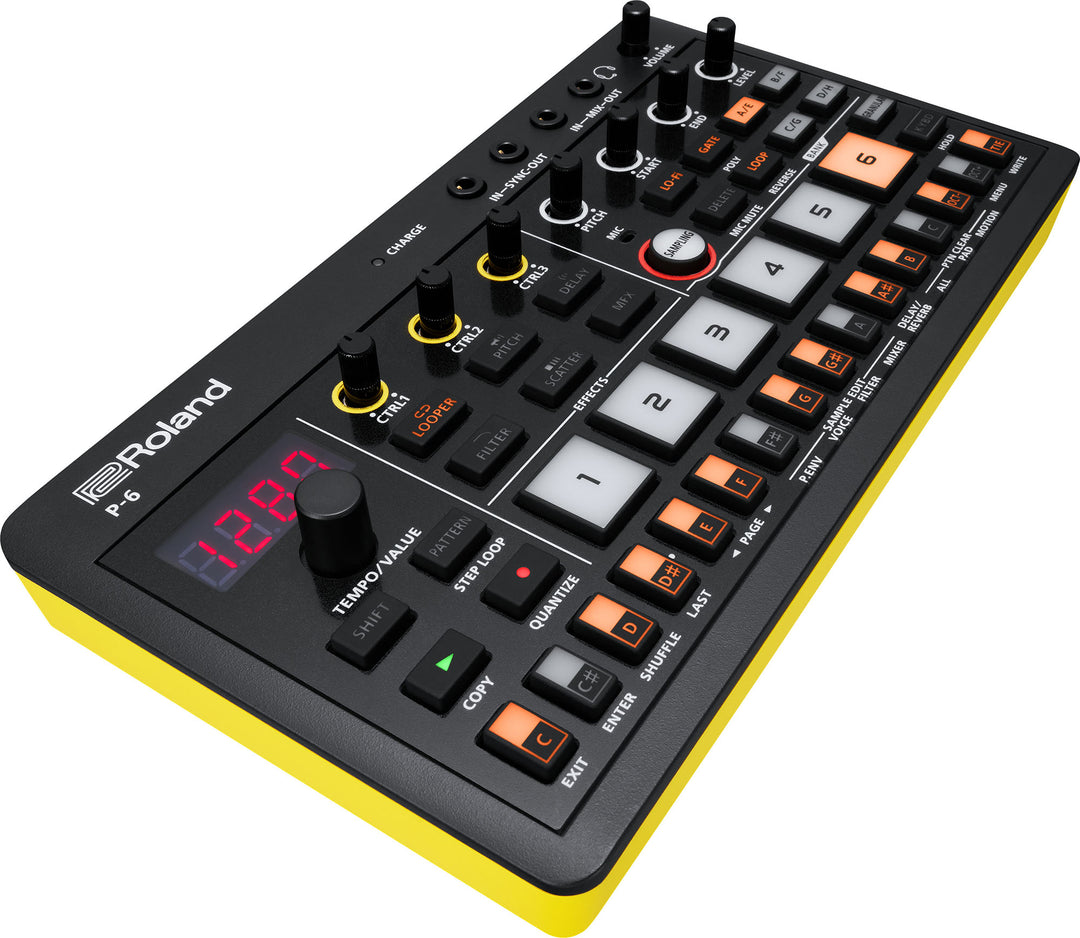 Roland AIRA P-6 MIDIコントローラー Roland P-6 Aira Compact Creative Sampler – Roland Store London