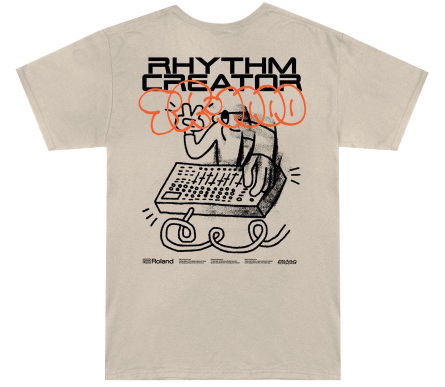 Roland TR-1000 Rhythm Creator T-Shirt – Roland Store London