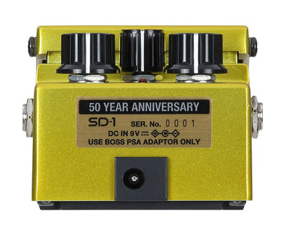 BOSS SD-1-B50A Super Overdrive 50th Anniversary Compact Pedal