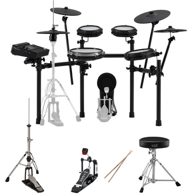 Roland TD316 V-Drums Digital Drum Kit with Hardware & Accessories