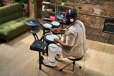 Roland TD313 V-Drums Digital Drum Kit with Hardware & Accessories