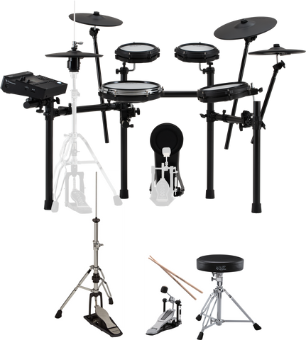 Roland TD316 V-Drums Digital Drum Kit with Hardware and Accessories