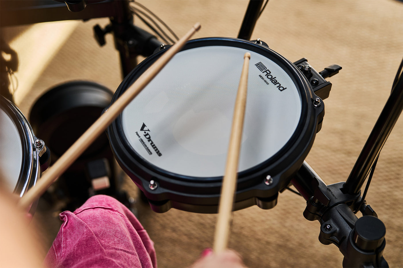 Roland TD316 V-Drums Digital Drum Kit with Hardware & Accessories